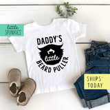 Little Beard Puller Father's Day Toddler & Youth T-Shirt