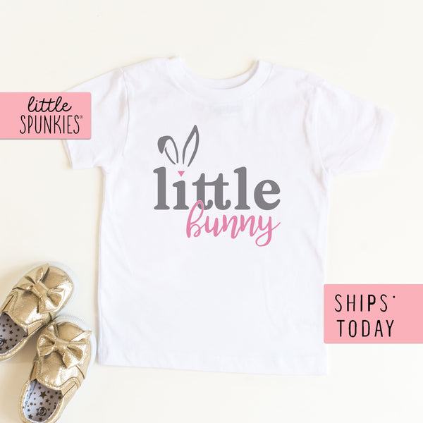 Little Bunny Girl Toddler & Youth Easter T-Shirt