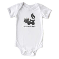 Little Stinker Cute Baby Woodland Animal Skunk Onesie