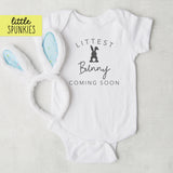 Littlest Bunny Coming Soon Onesie