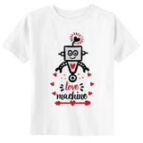 Love Machine Cute Valentines Robot Toddler T-Shirt