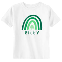 Personalized Lucky Rainbow Toddler St Patrick's Day