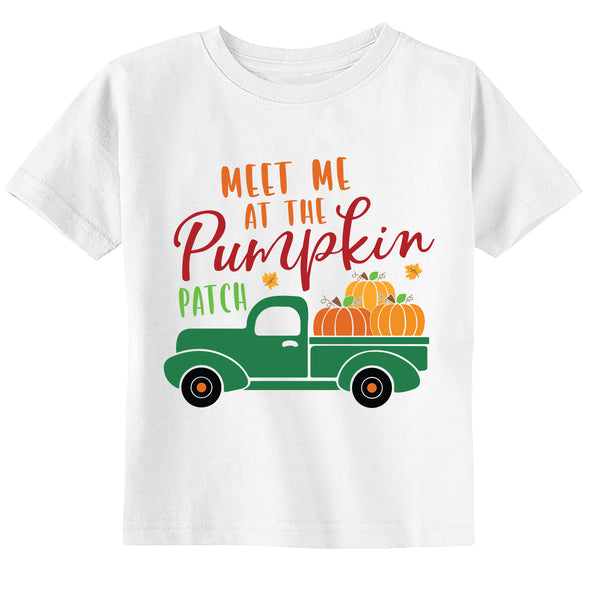 Meet Me at the Pumpkin Patch Toddler Youth Shirts and Raglans