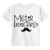 Mister Kindergarten Toddler & Youth Back to School T-Shirt