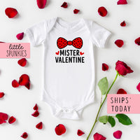 Mister Valentine Baby Boy Onesie