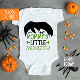 Mommy's Little Monster Halloween Cute Baby Unisex Onesie