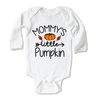 Mommy's Little Pumpkin Halloween Cute Baby Unisex Onesie