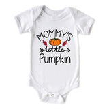 Mommy's Little Pumpkin Halloween Cute Baby Unisex Onesie