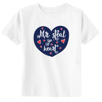 Mr. Steal Yo' Heart Toddler Valentine's Day T-Shirt