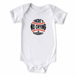 No Crying in Baseball Sports Themed Baby Onesie