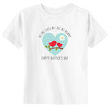 No One Loves Me Like My Mommy Toddler & Youth Mother's Day T-Shirt