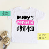 Partner in Crime - PINK Father's Day Toddler & Youth T-Shirt