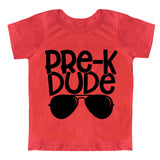 Pre-K Dude Sunglasses Toddler Back to School Boy Preschool T-Shirt