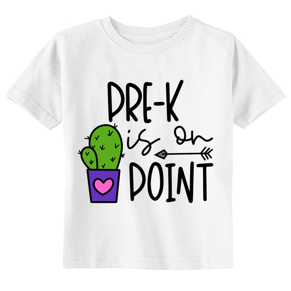 Pre-K Is On Point Toddler & Youth Back to School T-Shirt