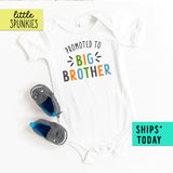 Promoted to Big Brother Pregnancy Announcement Onesie