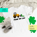 Pushing My Luck Toddler St Patrick's Day