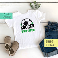 Soccer Brother Sports Toddler & Youth Sibling T-Shirt