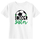 Soccer Sister Sports Toddler & Youth Sibling T-Shirt