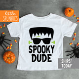Spooky Dude Toddler Youth Boy Halloween Kids Shirt