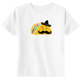 Taco Face (NO NAME) Toddler & Youth Cinco De Mayo T-Shirt