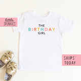 The Birthday Girl Toddler & Youth Birthday T-Shirt