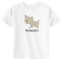 The Dog Did It Toddler & Youth T-Shirt