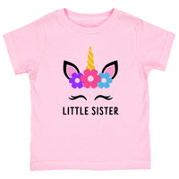 Unicorn Little Sister Toddler & Youth Girl T-Shirt