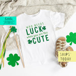 Who Needs Luck When You're This Cute Toddler St Patrick's Day