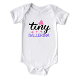 Tiny Ballerina Cute Baby Girl Ballerina Onesie